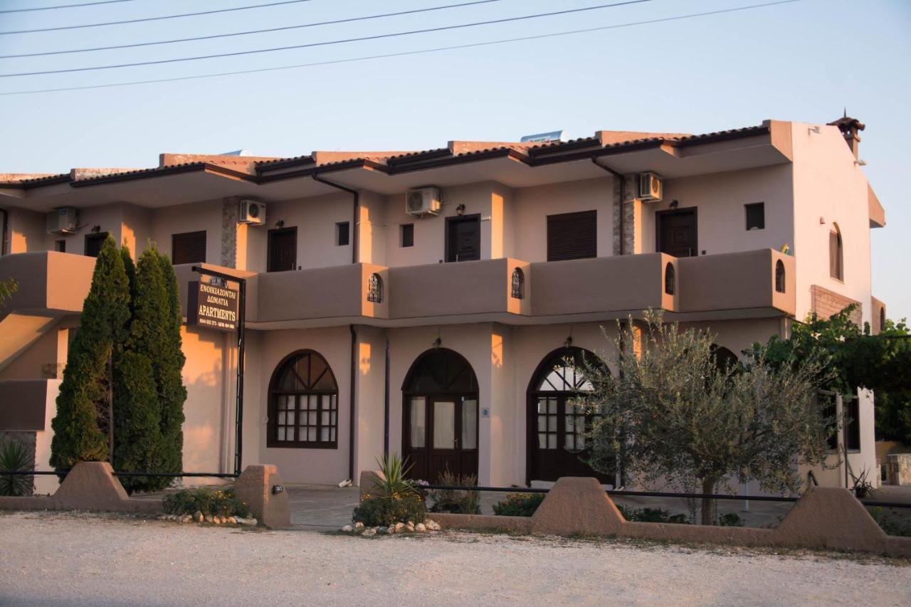 Palm Tree Apartments Psakoudia Ngoại thất bức ảnh